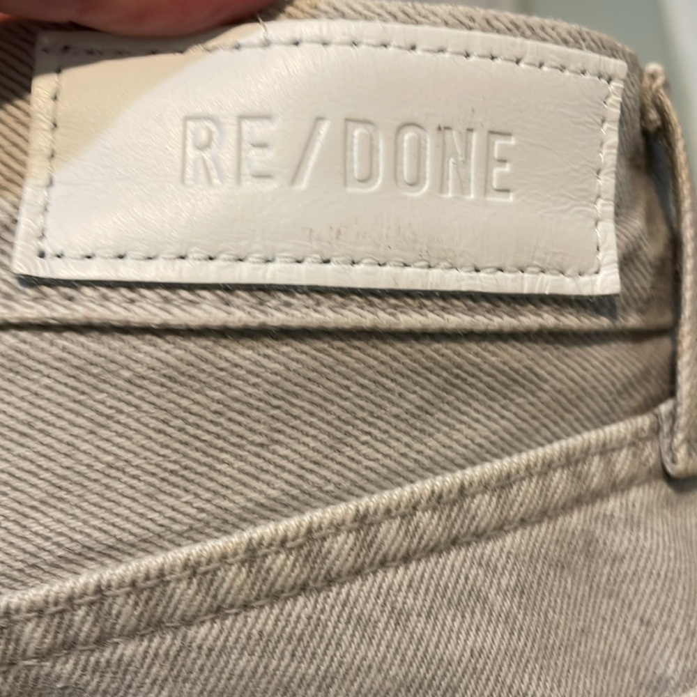 NWT Re/ Done 70s bootcut coated quartz size 31 - Picture 8 of 14